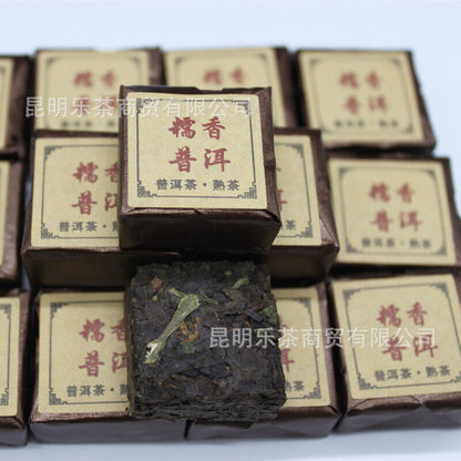500g Yunnan Pu-erh Tea Gnomic Fragrance Pu-erh Small Brick Tea Pu-erh Brick