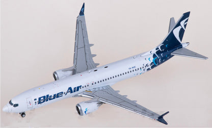 1:400 JC Wings Blue Air Boeing 737 MAX 8 Passenger Airplane Diecast Model