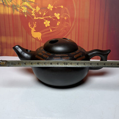 Chinese Yixing Purple Clay Teapot Zisha Ceremony Ceramic Teaware Collection Rare