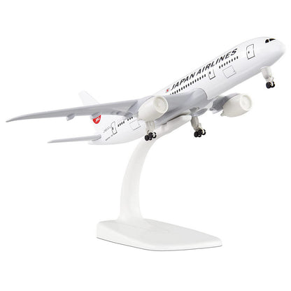 1:300 20cm Japan Airlines B787 Plane Model Alloy Diecast Airplane Ornaments Gift
