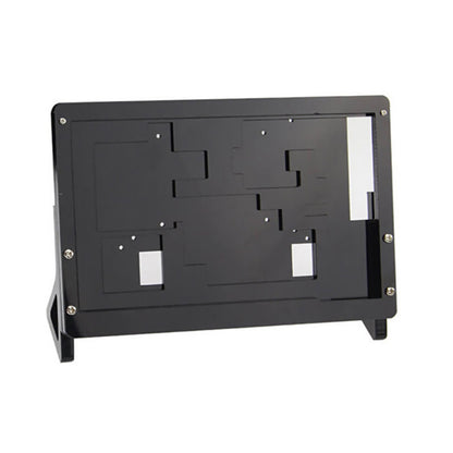 Black Front & Back Shell + Base + Screws For Raspberry Pi 2 B 7 inch LCD Screen
