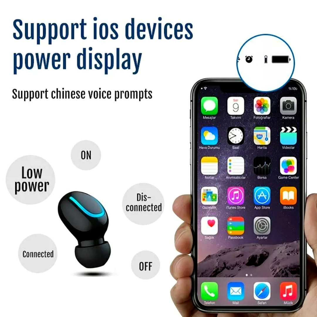 Audifonos inalambricos Bluetooth 5.0 Auriculares Para Smart Phone Telefonos Cell