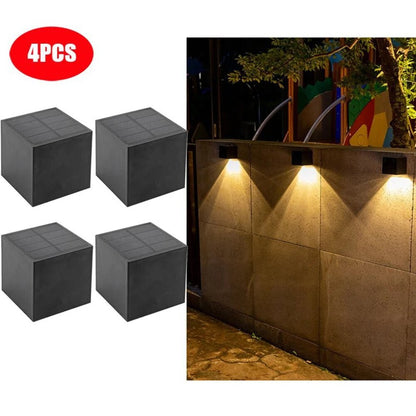 Solar Wall Lamp – Modern LED Outdoor Lighting