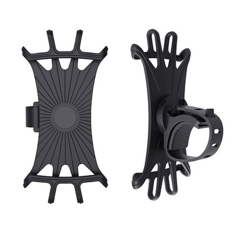Scooter Phone Holder Rotational Handlebar GPS Silicone Scooter Part Accessories