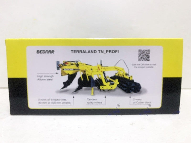1:32 UH Bednar TN Plow Harrow Machine Farm Vehicle Agricultural Diecast Model