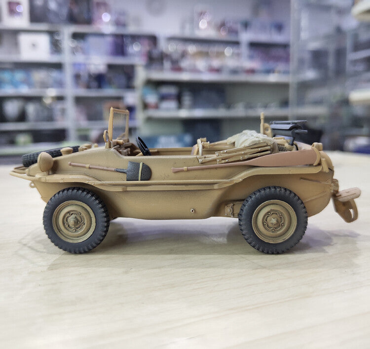 1:35 ARTISAN TYPE166 Amphibious Off-road Vehicle Army ABS Diecast Military Model