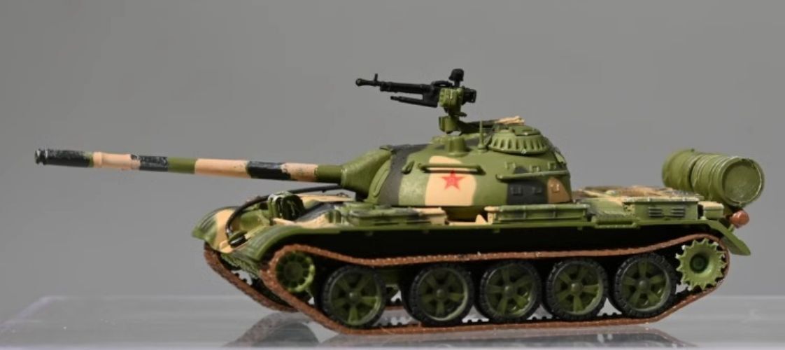 Sanrong 1/72 Chinese Army Type 59 Die-cast Tank 62010 Painted Finished Model