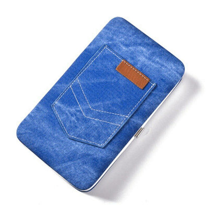 Women's Purse PU Leather Wallet Bag Card&ID Money Clamps Cash Clip Billfold Lady