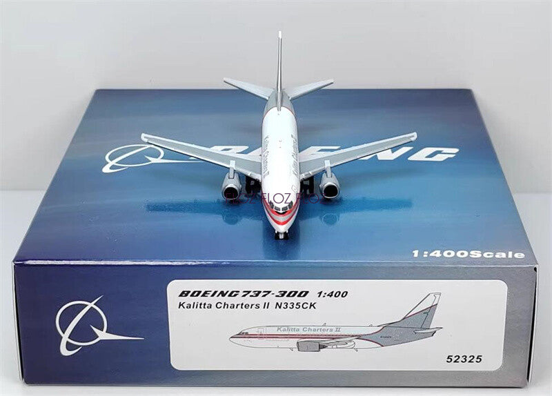 PandaModel for Kalitta Charters II for Boeing B737-300F N335CK 1:400 Pre-built