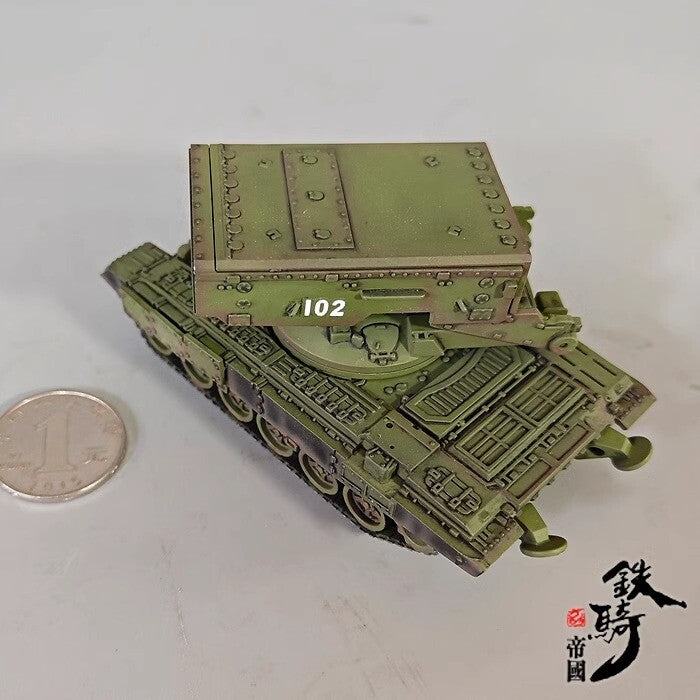 1/72 Scale TOS_1 Self-propelled Rocket Launcher Spitfire Tank Model Ornament