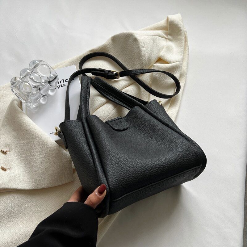 PU Leather Crossbody Bags Women Winter Shoulder Handbags Travel Ladies Hand Bag