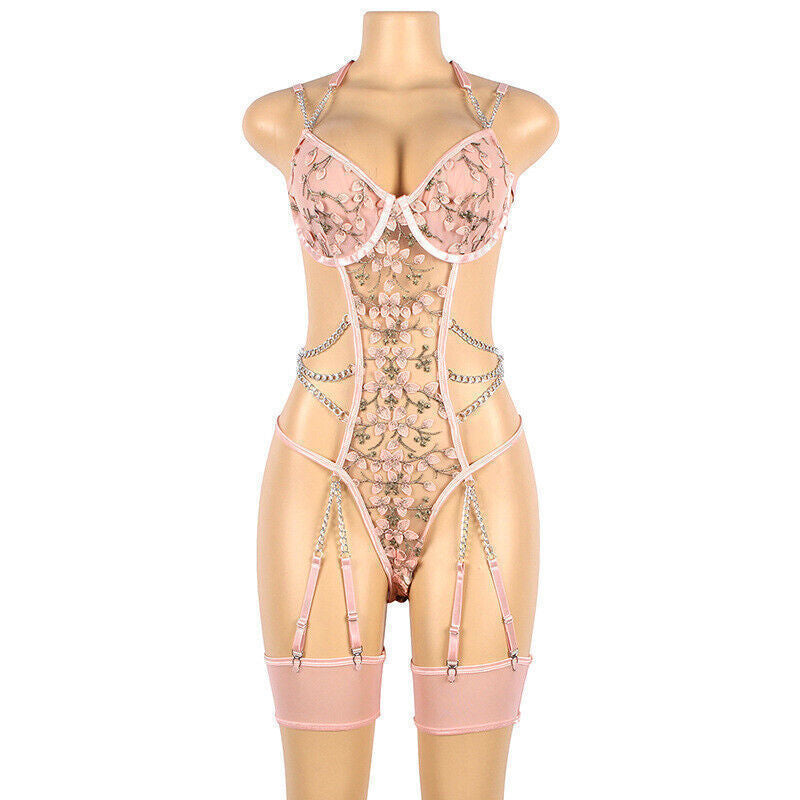2024 New Women Lady Sexy Lingerie Party Dress Nightweargirlfriend New Year Gift