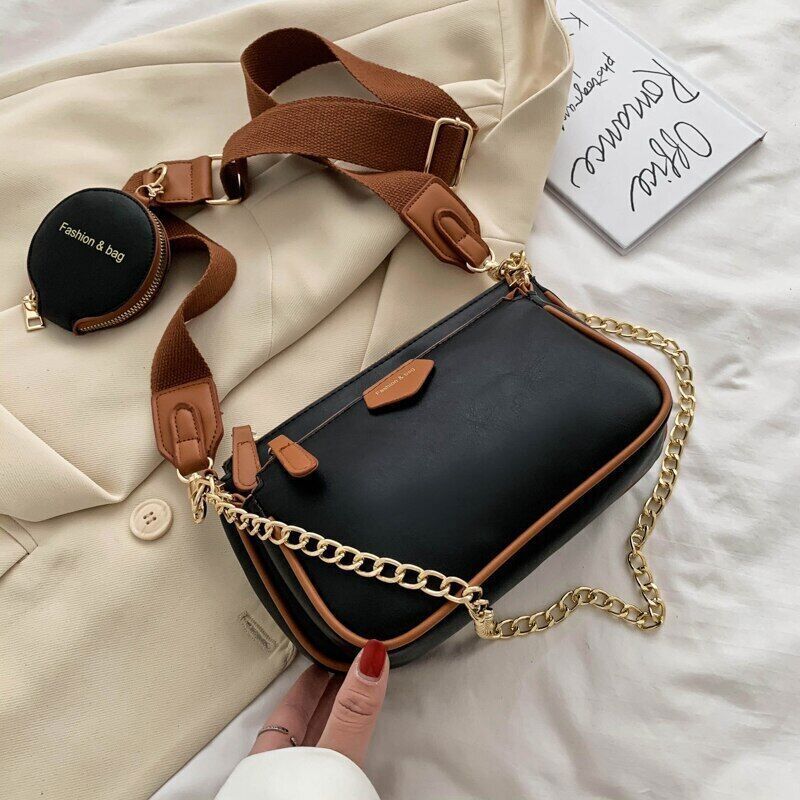 3Pcs/Set Bags Women Female Shoulder Crossbody Bags Handbags Women Bags
