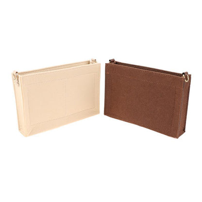 Toiletry Pouch Bag Makeup Purse Insert Organizer Toiletry Luxury Organizer Chain