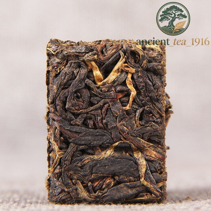 500g Black Tea Mini Fengqing Yunnan Dianhong Small Compressed Brick Tea