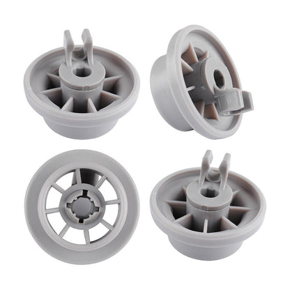 4pcs Tray Rack Basket Wheels Replacement Parts For Siemens Dishwasher