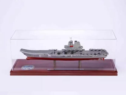 1:700 51CM Aircraft Carrier SHANDONG 17 Warship Diecast Battle Ship Model