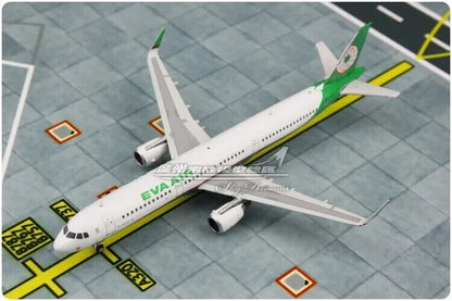 1:400 Phoenix EVA AIR AIRBUS A321 B-16221 Passenger Airplane Plane Diecast Model