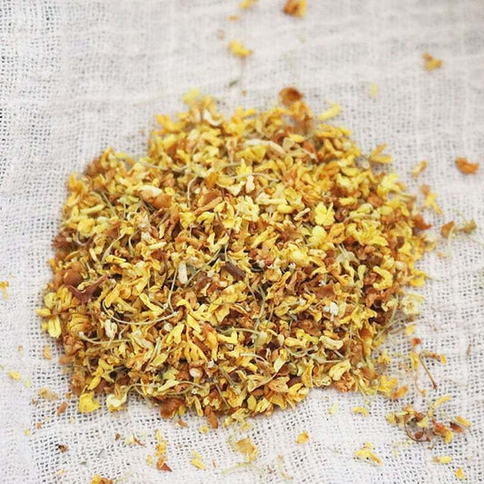 100g Golden Osmanthus Fragrans Flower Tea Sweet Olive Herbal Tea