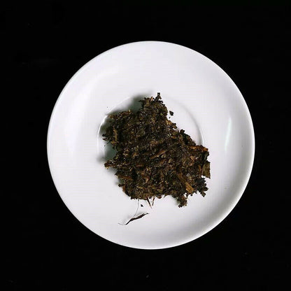 Baishaxi Dark Tea Fu Zhuan Organic Brick Tea China Anhua Black Tea Fu Cha 300g