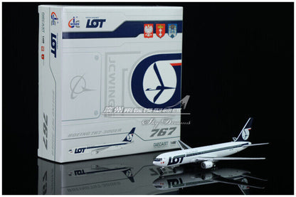 1:400 JC Wings LOT BOEING 767-300ER Passenger Airplane Diecast Aircraft Model