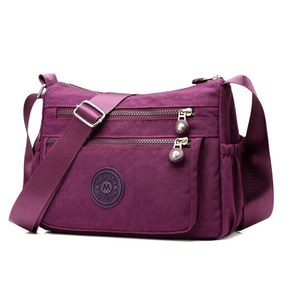 Oxford Shoulder Bag for Women Crossbody Bag Lady Flower Messenger Bags