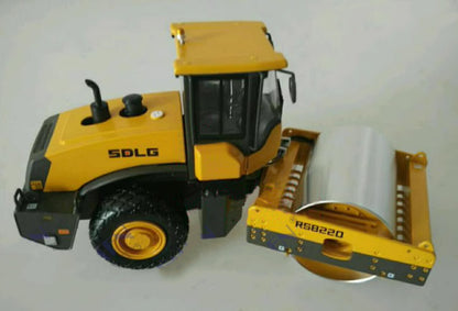 1:35 SDLG RS8220 Road Roller Construction Engineering Vehicle Diecast Model