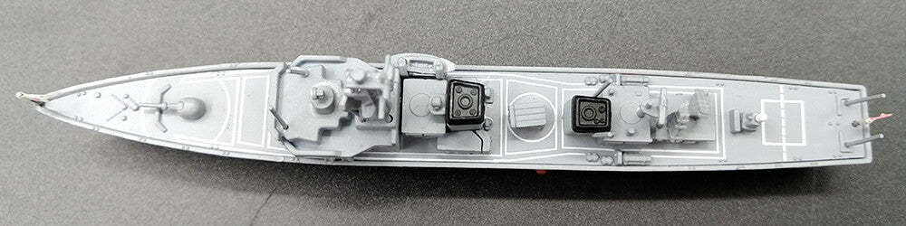JSDF DE-229 Abukuma-class destroyer escort 1/900 diecast model ship AMER