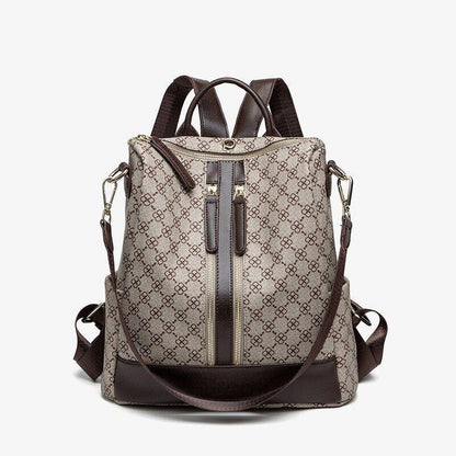 Backpack Ladies Bag Traveling Backpack Women Traveling Bag Large Geometric Purse