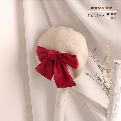 Caps Berets Princess Kids Girls Lovely Beanies Hats Spring Autumn Winter Toddler