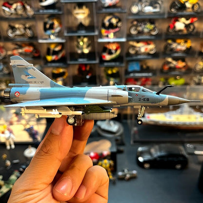 1:100 French Phantom 2000 Fighter Metal Model with Weapons