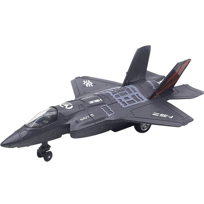 1/72 Fighter Aircraft F35 Jet Plane Alloy Model Pullback Fighter Sound Light b