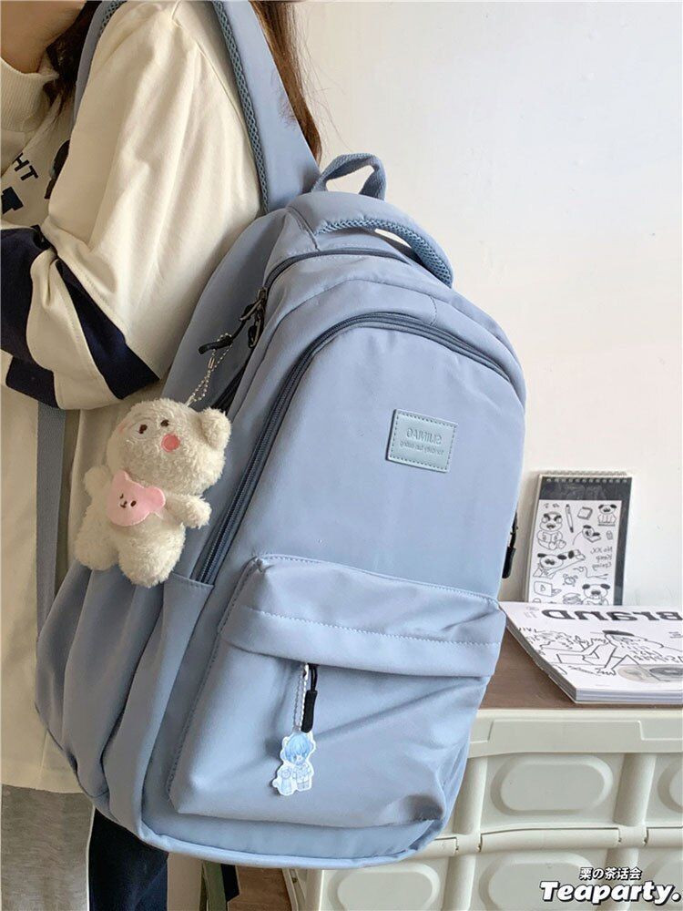 Polyester Backpack 30*44 CM Fashion Students School Bags Laptop Traveling Purse
