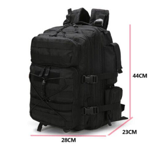 Man Military Pack Tactical Assault Backpack Army Bag Outdoor Camping Backpacks