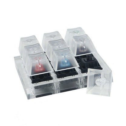 Acrylic 9-Axis Tester Mechanical Keyboard Sampler Keycap Switch For Cherry MX