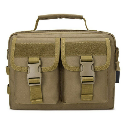 USB Charging Shoulder Bag Tactical Sling Backpack Briefcase Military Crossbody