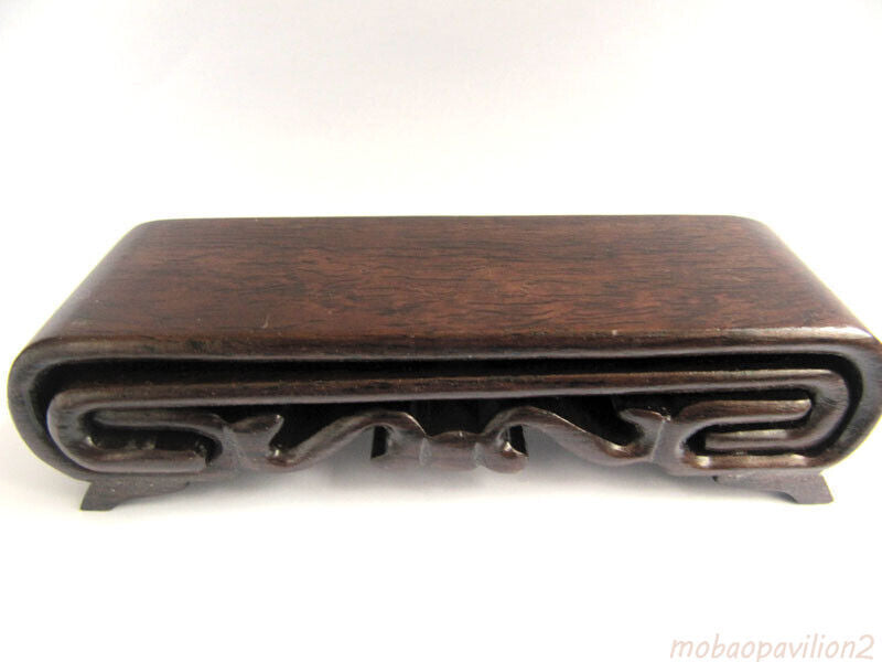 Small Iron Wood Stand for Netsuke or Curios or Bottles Decor