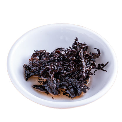 357g Yunnan Puerh Ripe Tea Hundred Year Tree Cooked Pu-erh Tea Cake Pu'er Tea