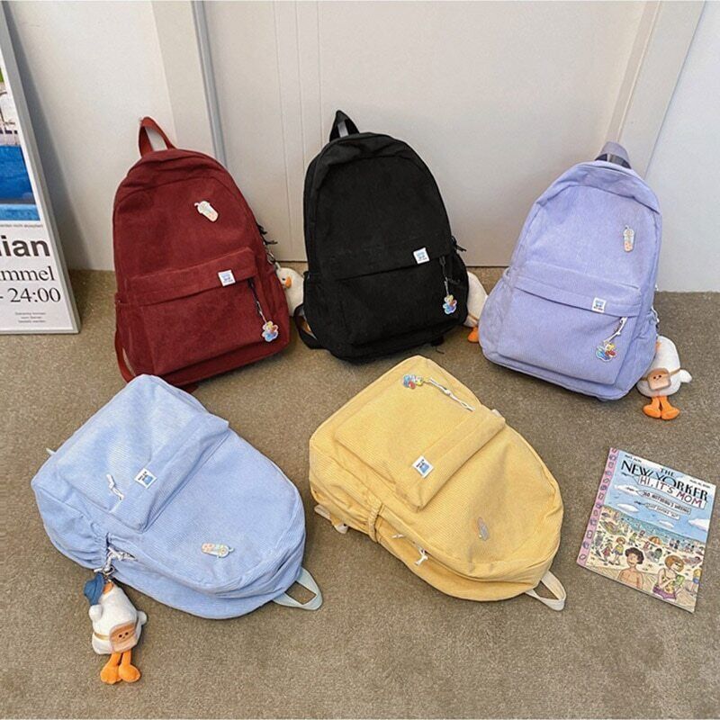 Backpack Student Schoolbags Fashion Simple Teenage Girls Travel Backpack