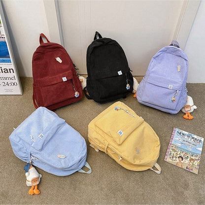 Backpack Student Schoolbags Fashion Simple Teenage Girls Travel Backpack