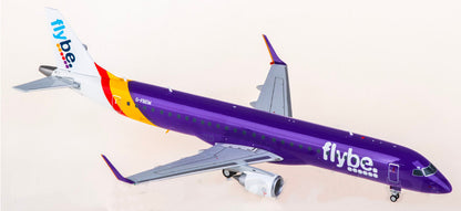 1:200 JC Wings Flybe Embraer ERJ-195LR G-FBEM Airplane Diecast Model