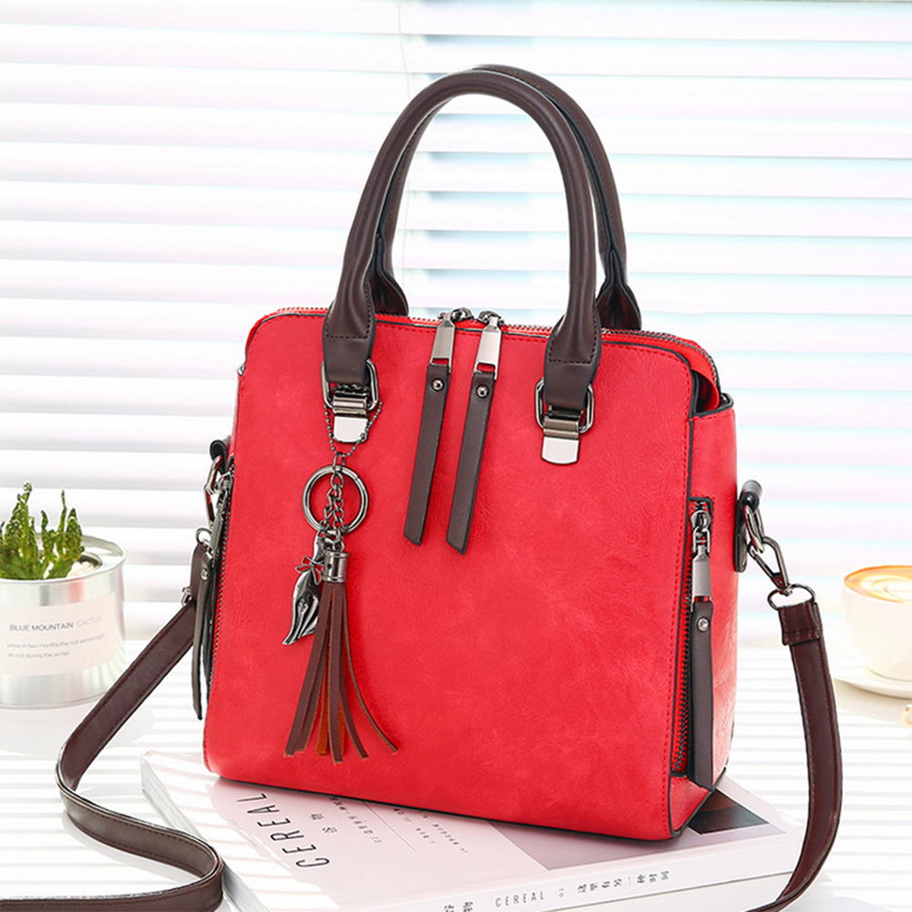 Fashion Women Handbags Shoulder Bag Messenger Crossbody Purse Faux Leather