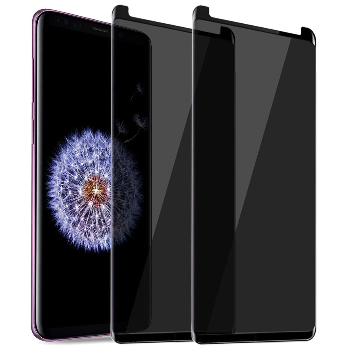 For Samsung Galaxy S9 Plus / S9 Thin Fit Privacy Tempered Glass Screen Protector