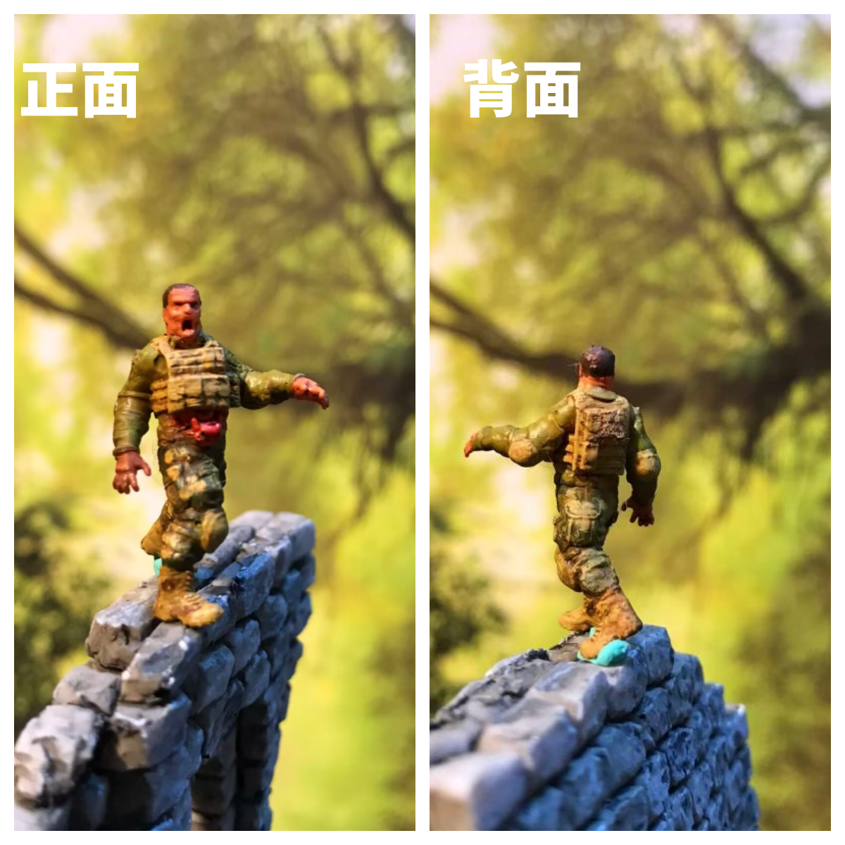 1/64 Scale Mini US Navy SEAL Team Mutant Soldier Action Figure Model Kids Toy