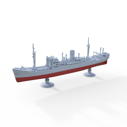 SSC2000723S 1/2000 Military Model Kit German Goldenfels Cargo Ship Full Hull