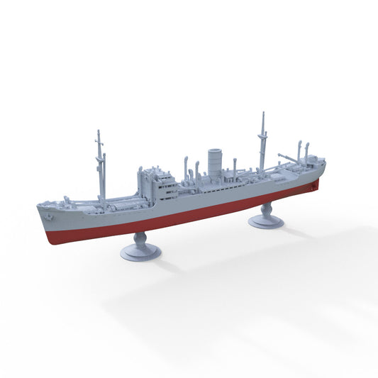 SSC2000723S 1/2000 Military Model Kit German Goldenfels Cargo Ship Full Hull