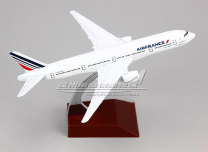 16CM AIR FRANCE Boeing 777 Passenger Airplane Diecast Plane Metal Aircraft Model