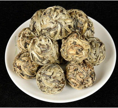 D BaiHao Ball Shaped tea Bai Hao Yin Zhen Handmade Silver Needle Pearl White Tea
