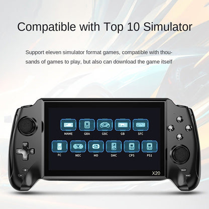 X20 7.1" Retro Handheld Game Console,IPS Screen Video Games, 3000+ Classic Games
