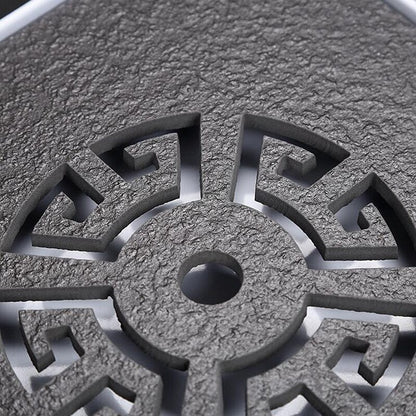 Black Stone Kungfu Tea Tray with Drainage Water Storage for Puer Tableware Tea
